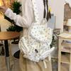 Schultasche Polka Dot Nylon Rucksack Damen Koreanische Edition Nische Große Kapazität Mode Vielseitig Pendler Schultasche Schüler Zugbeutel Rucksack