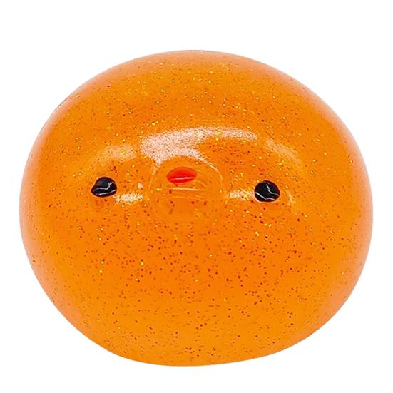 Mini Glitter Animal Squeeze Toy Whale Hedgehog Dolphin Crab Rabbit Pinch Toy Anxiety
