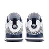 Jordan Spizike Cushioning Slip Resistant Low top Vintage Basketball Shoes Men's White Blue FQ1759-104(Team366-)