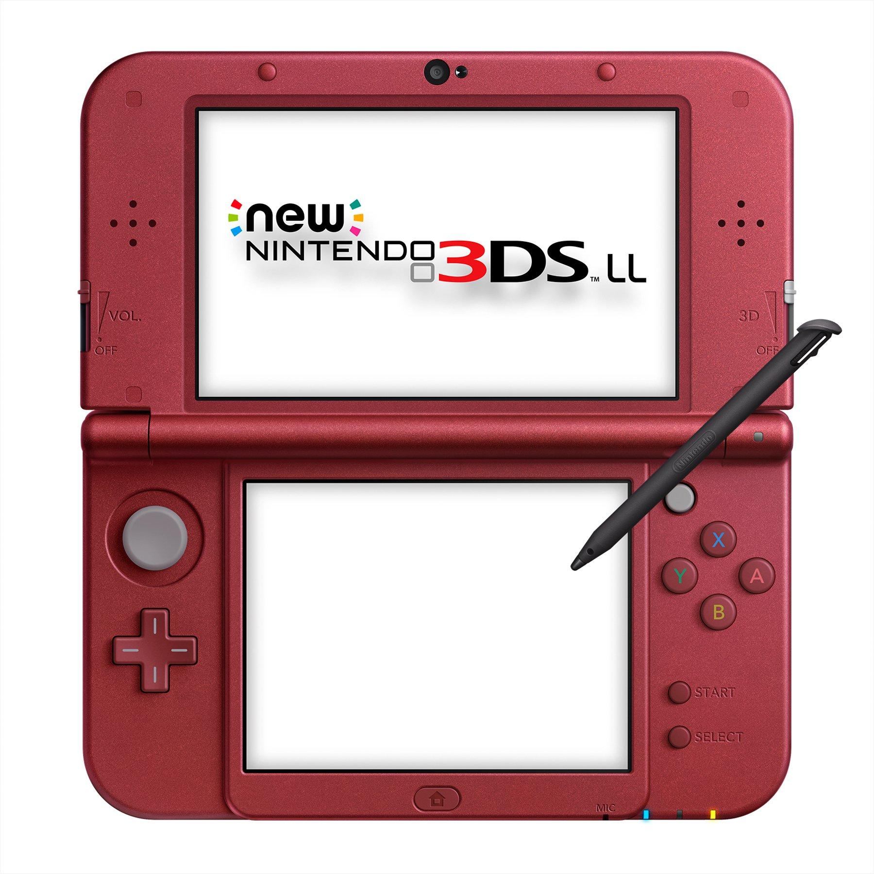 

New Nintendo 3dsll Metallic Red