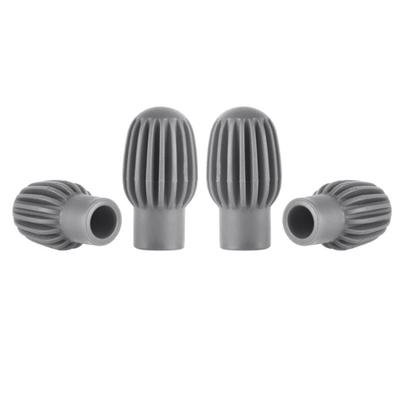 4 Pcs Silicone Drumstick Head Sleeve Silent Practice Tips Percussion Accessory Mute Musical