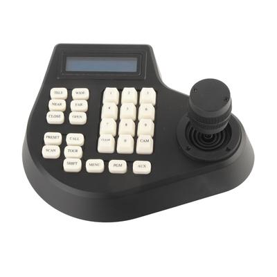 PTZ Pan Tilt Keyboard Controller Analog Coaxial Dome Camera Controller with 2D Joystick RS485 Bus