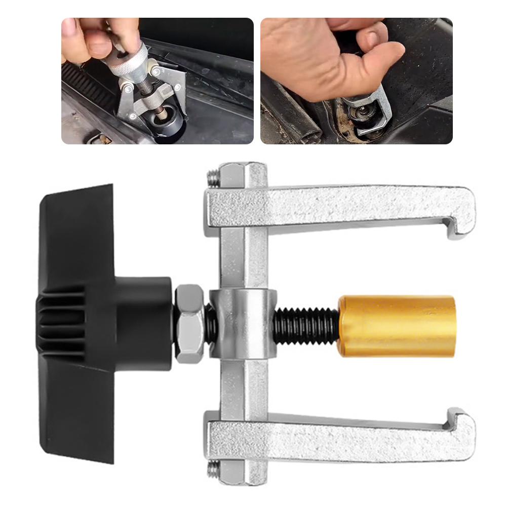 Carbon Steel Wiper Arm Puller Tool for Safe and Controlled Removal of Fixed Windshield Wiper Arms from Car and Truck Hoods