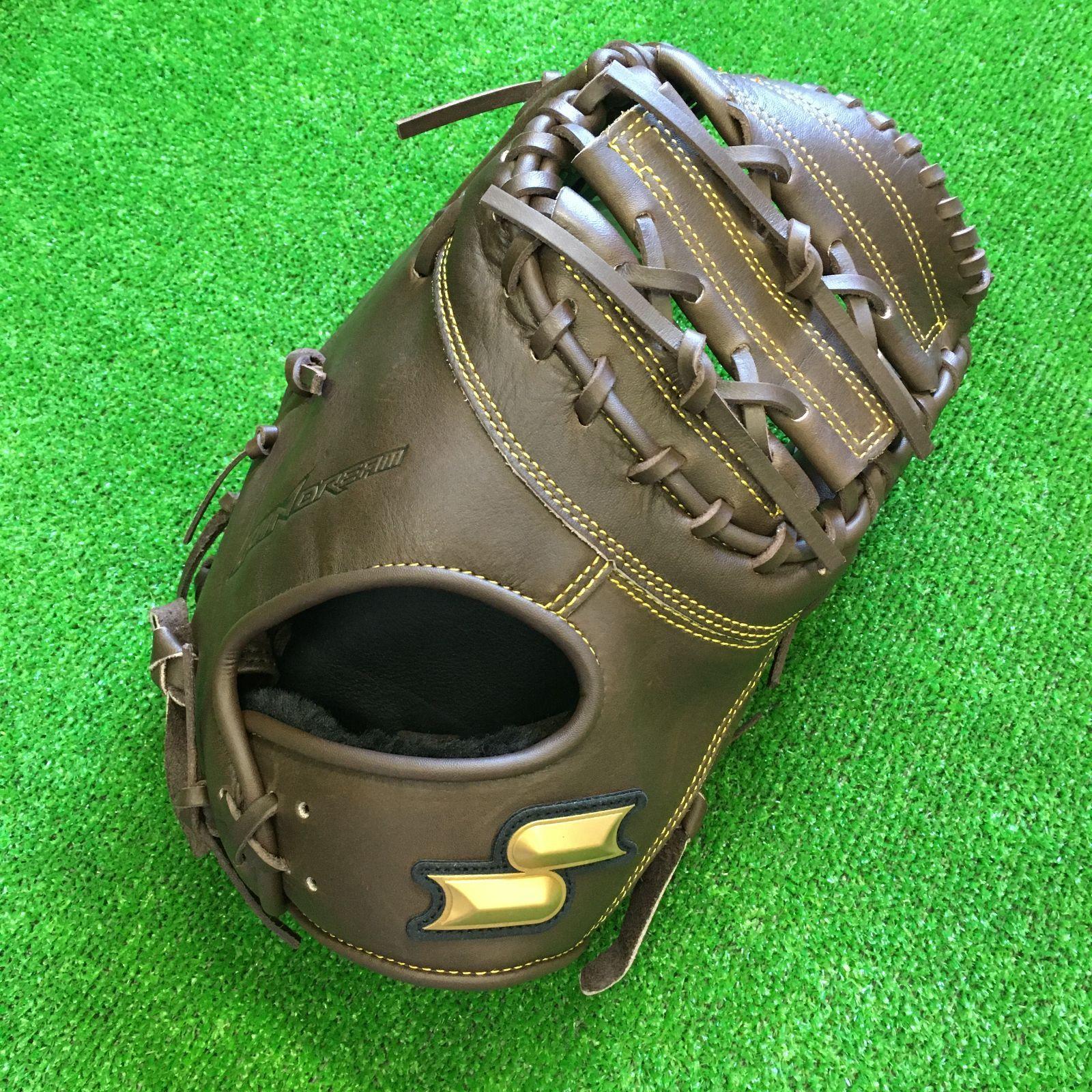Used SSK General Softball First Mitt Brown WNF13024