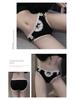Women's Cute Bowknot Lace Mid-Waist Cotton Panties