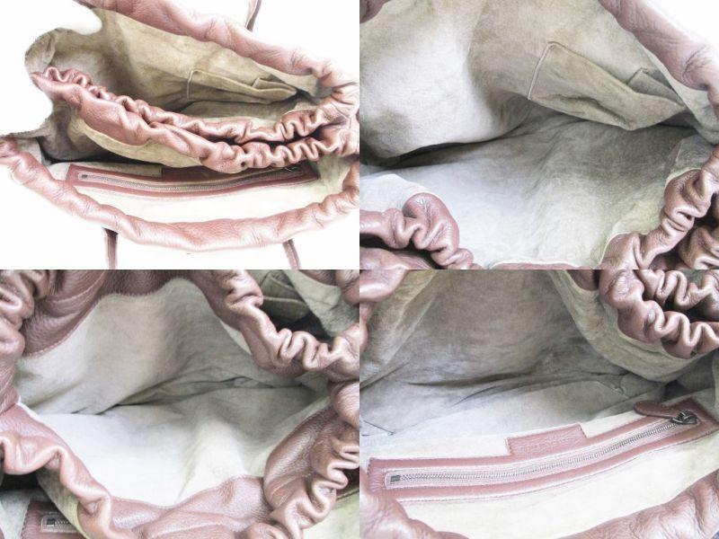 Authentische BOTTEGA VENETA Intrecciato Leder Dunkelbraun Handtasche mit Riemen Geldbörse #6281 Aufgearbeitet