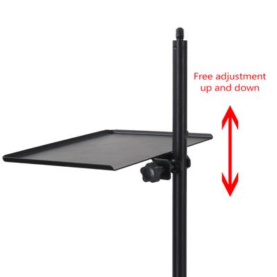 200 * 140MM Sound Card Tray Live Broadcast Microphone Rack Stand Tray Tripod Phone Holder for