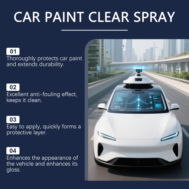 Hydrophobic Car Paint Protection Nano Spray Anti Rust UV Resistant Sealant For Vehicle Exterior Care and Shine