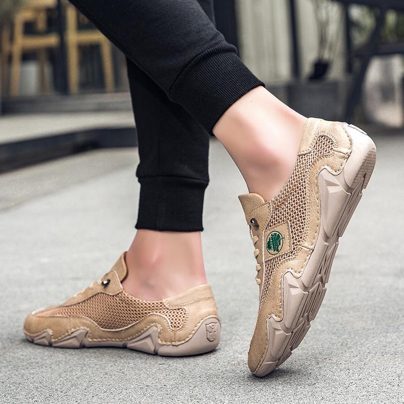 Pánské boty Tenisky Pánské tenisky Luxusní boty Pánské ležérní Trenér Závody Prodyšné módní povaleče na běhání Boty pro muže