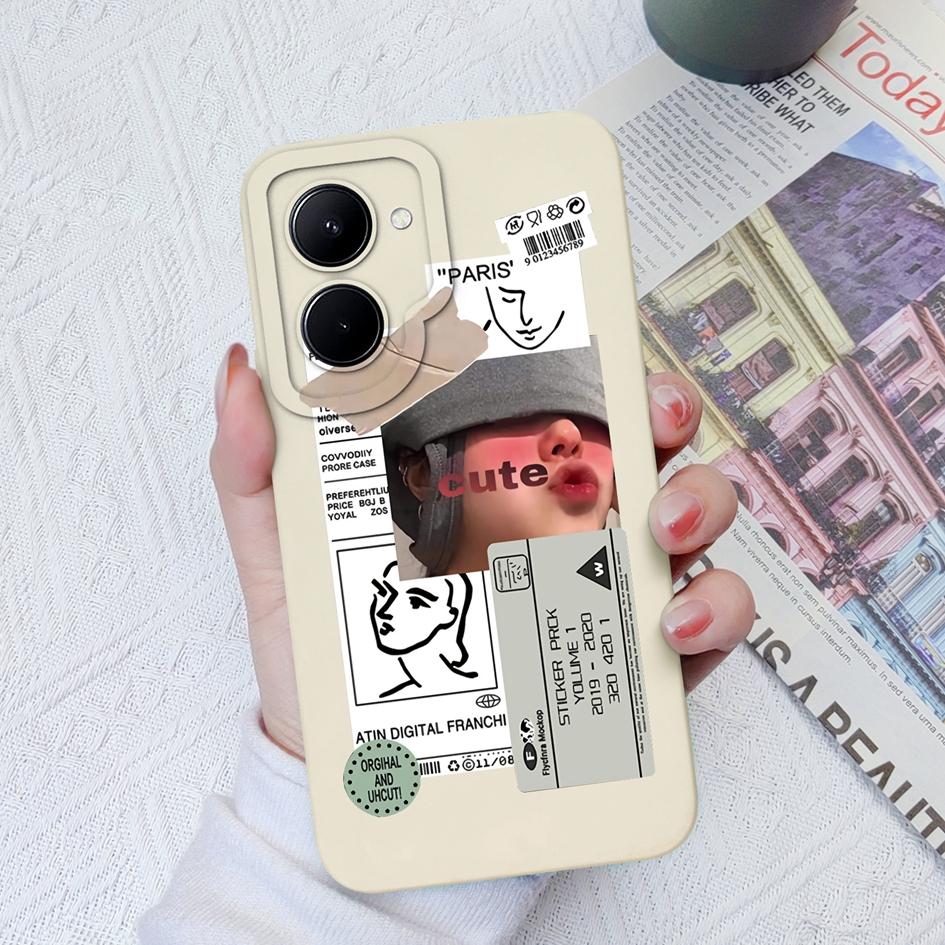Para oppo realme c30 c31 c35 c33 c55 realme gt neo 5 caso de telefone bonito moda câmera proteção menino menina silicone macio para realme c11 c12 funda pára-choques