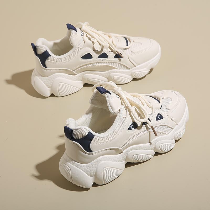 Fashion 2025 Retro Women Shoes Summer High Quality Platform Shoes Casual Sneakers Versatile Designer Shoes Fashion Women Sneakers