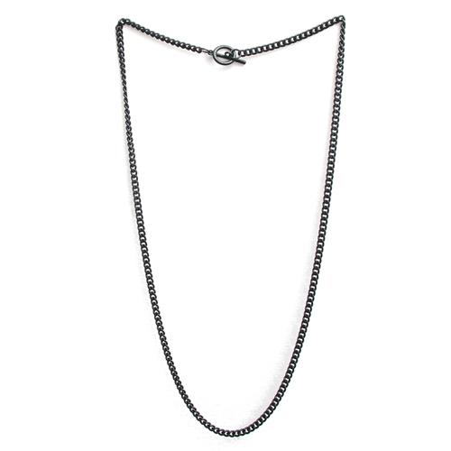 Rush Off [Rush Off] Basic Black Chain Necklace