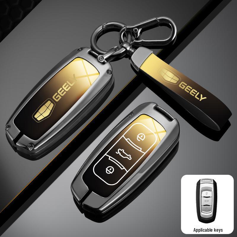 Compatible Key Cover for Geely Xingyue L, Xingrui, 4th Gen Dihao, Boyue, Binyue, Icon, Vision, and X6 Cars