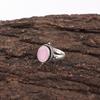 Rose Chalcedony Gemstone Jewelry, 925 Sterling Silver Ring Jewelry, Handmade Gorgeous Ring Gift For Women