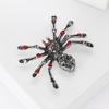 Wind Diamond Spider Animal Brooch, Fashionable Personalized Coat, Suit And Clothing Accessories Factory