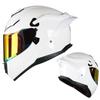 Motorcycle Full Face Helmet Large Tail Fin and Double Lens Motorcycle Racing Full Coverage Safety Helmet Summer Cascos Para Moto