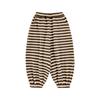 Boys' Color-block Striped Winter Jogger Sweatpants
