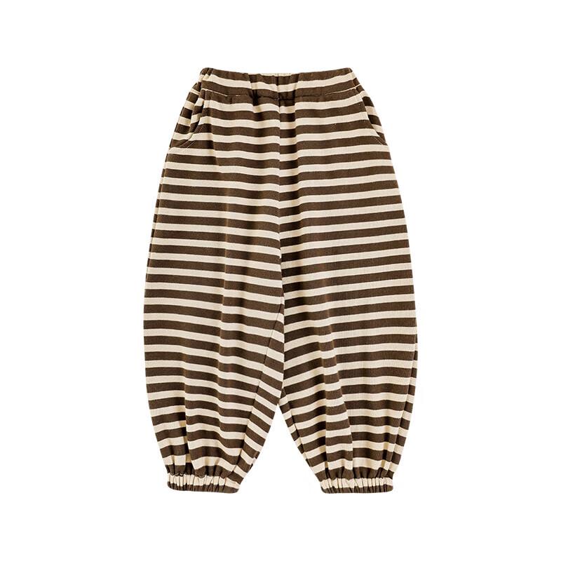 Boys  Color-block Striped Winter Jogger Sweatpants 140