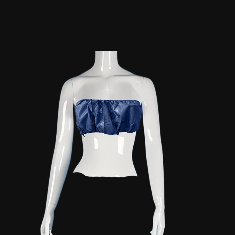 Travel-Ready Disposable Non-Woven Bra for Beauty Salons & Saunas