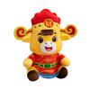 Chinese New Year Fortune Horse Plush Toy With Pp Cotton Fill For Home Decor