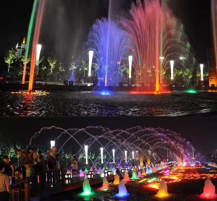 Colorful Low Voltage (12V/24V) Underwater Light for Pools, Fountains, and Ponds