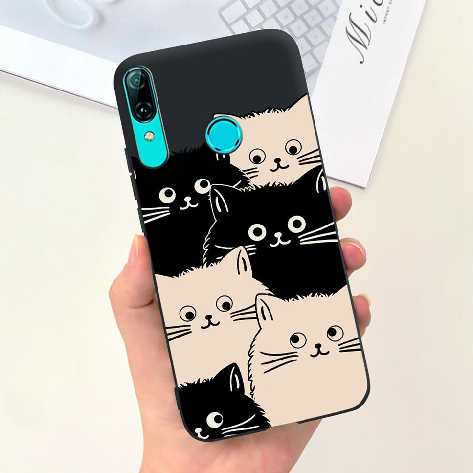 For Huawei P Smart 2019 6.21"Case Cute Cartoon Astronaut Soft Silicone Cover For Huawei P Smart 19 POT-LX3 Shockproof Phone Case