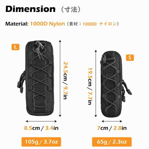 TRIWONDER Molle Pouch, Accessory Pouch, Airsoft Pouch, Tactical Pouch, Survival Pouch, Knife/Tool Pocket, Multi-Function Pouch, Military Pouch, Tactic