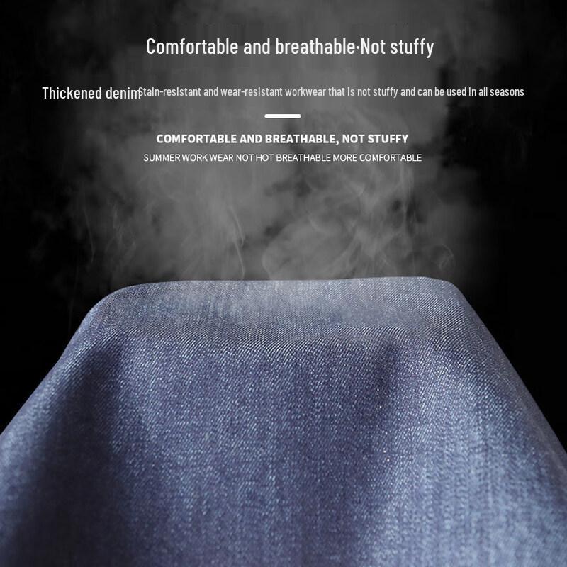 Heavy-Duty Denim Canvas Work Apron