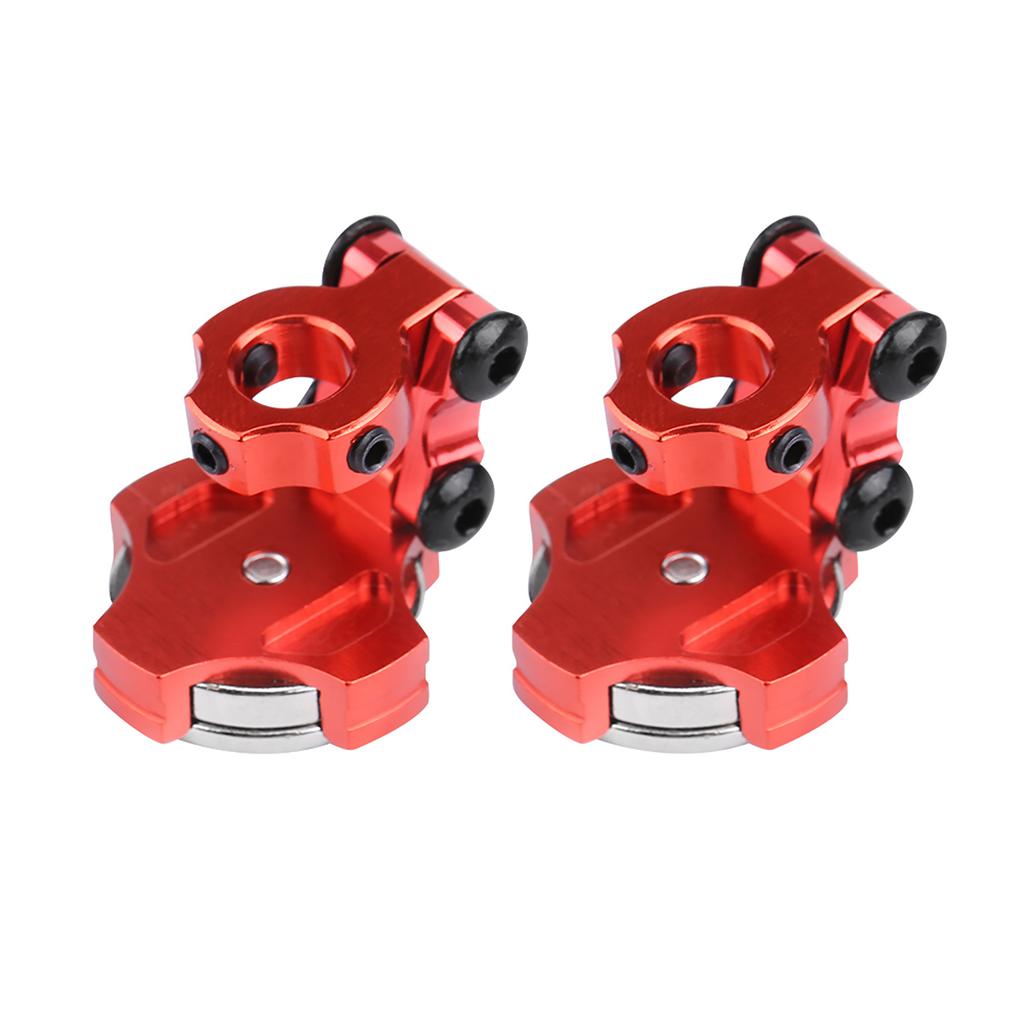 2Pcs Model Vehicle Accessories Metal Magnetic Stealth Body Post Mount for RC Car