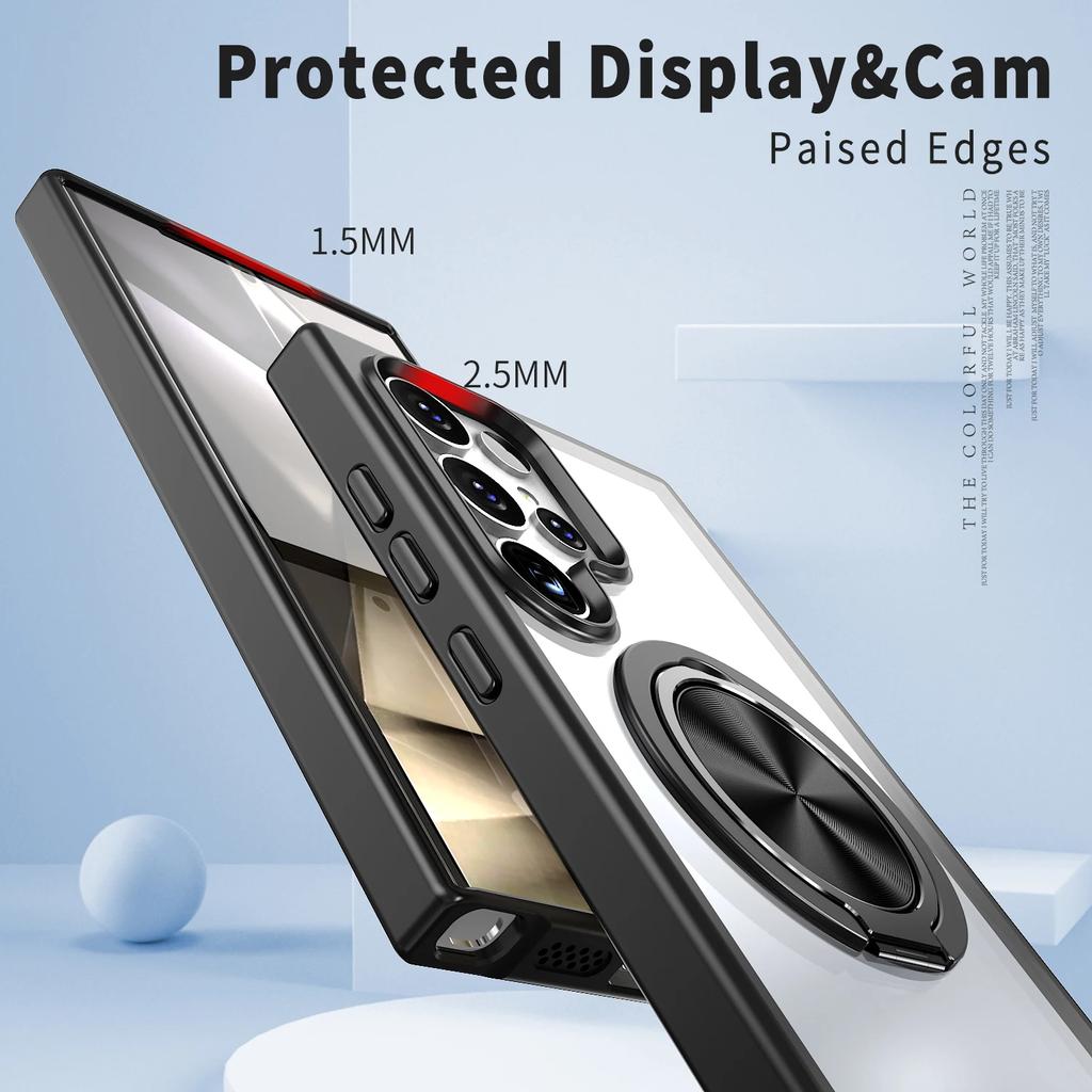 Magsafe Case For Samsung Galaxy S24+ S23+ S22+ S21+ S20+ Ultra Plus FE A33 A53 A73 A52 A72 A14 A23 A13 Car Magnetic Holder Cover