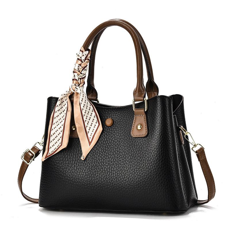 Bag middle-aged women's mother bag 2025 new foreign versatile handbag fashion messenger bag large-capacity women's bag