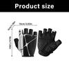 Thickened Shocked Absorption Paddings Bike Gloves Flexible Half Finger Gloves for Cycling Enthusiasts