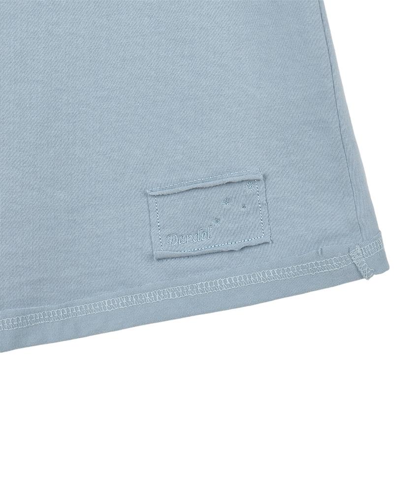 Dandel Dd Two Horse Stitch Tee (Sky Blue)
