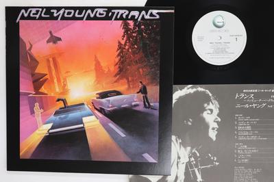 LP Record NEIL YOUNG  Trans 25AP2408 GEFFEN 1982 Japan Rock Used