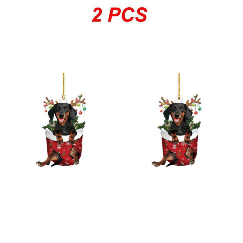 Christmas Stockings Socks With Santa Claus Snowman Elk Bear Printing Xmas Candy Gift Bag Fireplace Xmas Tree Decor New Holders