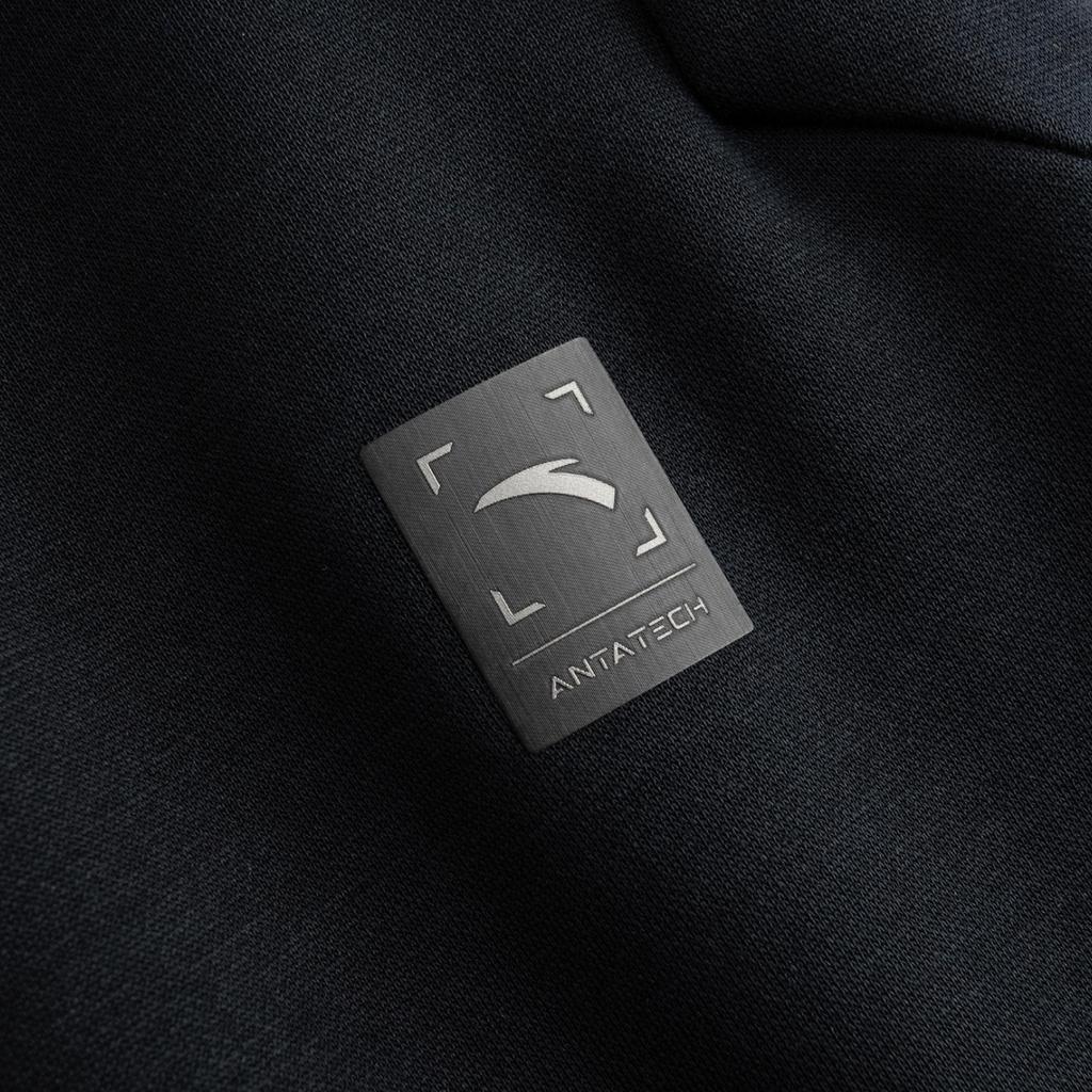 Anta Training Series Mens Long Pants Knitted Sports Pants Men bottoms Basic-Black 952547306-3