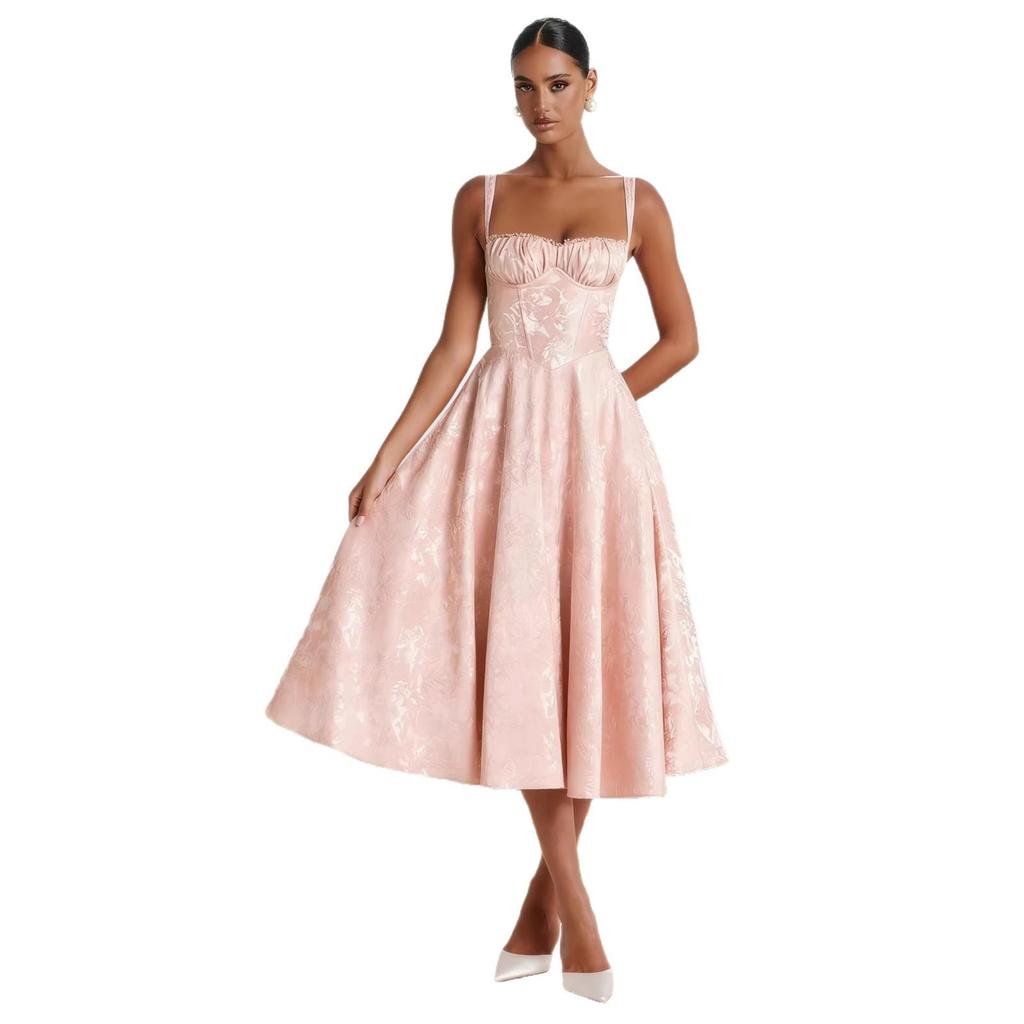 High-End Summer Fashion Backless Camisole Dress for Women