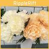 Oversized Peony Silk Flowers With Artificial Blooms For Wedding Decorations