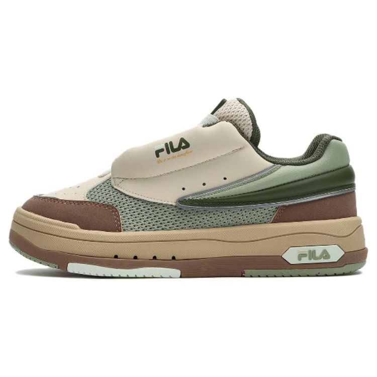 FILA Mix Sports Reducing Load Shock Absorption Low-Top Sneakers Women Sneakers Swamp-Green F12W334201FWS