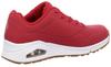 Skechers Uno - Stand On Air Женские кроссовки темно-красного цвета
