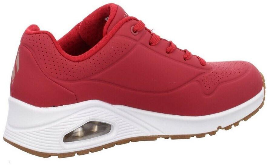 Skechers Uno - Stand On Air Женские кроссовки темно-красного цвета