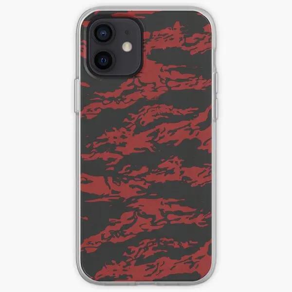 

Red Tiger Camo Iphone Tough Case Phone Case Customizable for iPhone 6 6S 7 8 Plus X XS XR Max 11 12 13 14 Pro Max Mini Print iPhone 13