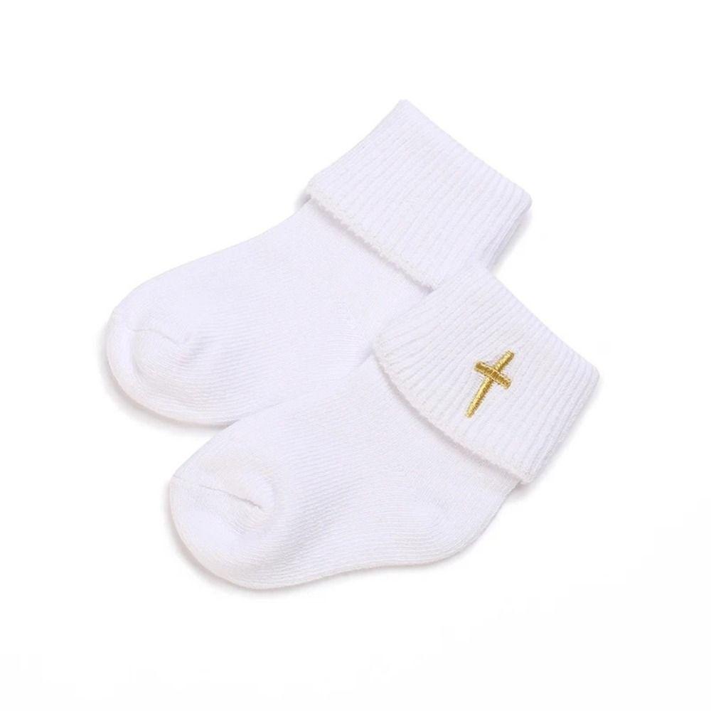 Baptism Baby Socks Cotton Photography Prop Sock New Lace Socks Infant