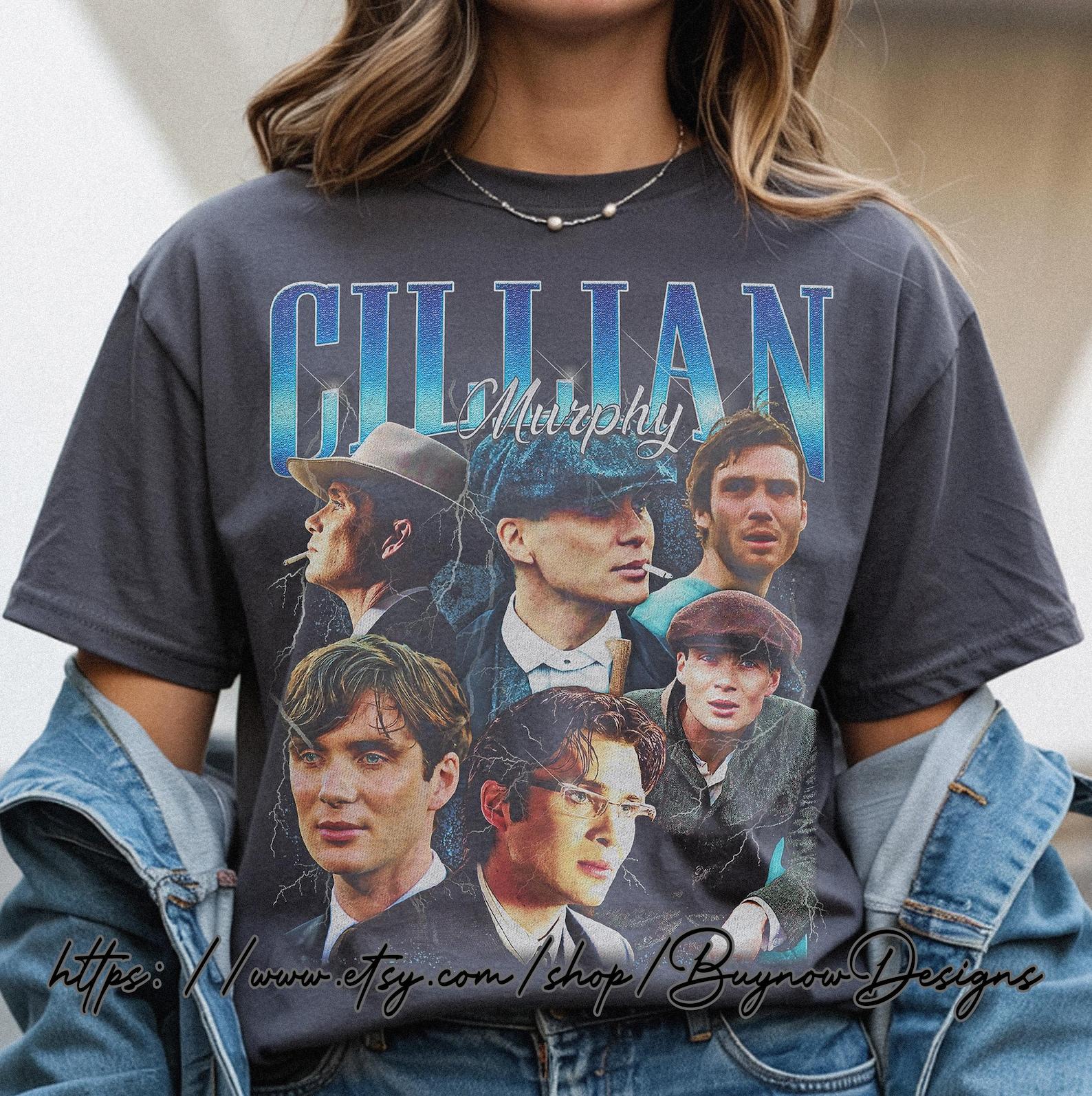 Limited Retro Cillian Murphy Shirt-Cillian Murphy Sweater,Cillian Murphy T-shirt,Cillian Murphy Fan Gift XL