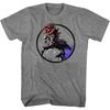Fit Street Fighter Retro Classic Japanese Arcade Print 80s Heavyweight Cotton TShirt