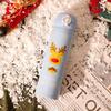 Stainless Steel Bouncing Straw Thermos Cup Vacuum Flask Insulated Water Bottles Christmas Elk Santa Cups Gifts for Kid Drinkware