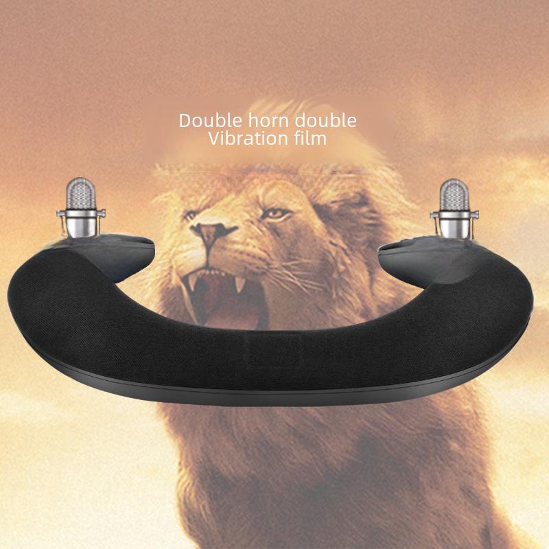 5D Stereo Wireless Bluetooth U-Shaped Neck Speaker & Microphone