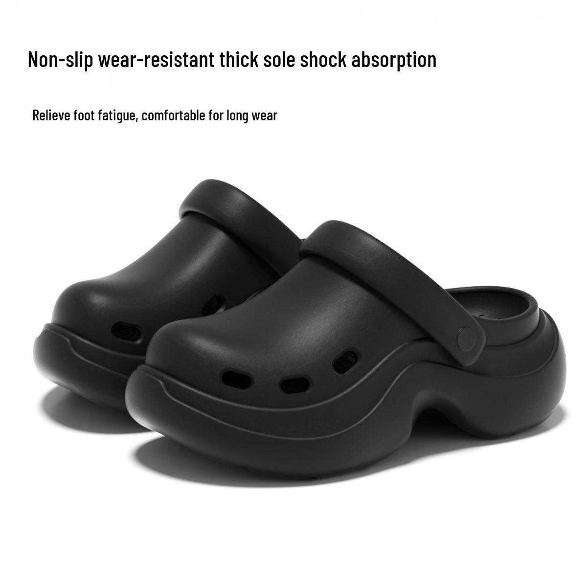 Women s Summer Outdoor Thick Sole Non-Slip EVA Beach Slippers, 2026 Style 39-40