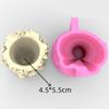 Silicone Mold Flower Wreath Girl Flower Pots Molds Succulent Planter Vase Exploy Casting Mould Home Decorations Crafts