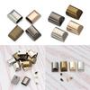 10pcs 16.5*11.2mm DIY Bag Craft Sewing Buckles Leather Hardware Tail Plug Head Zippers Tail Clip Zipper Stopper